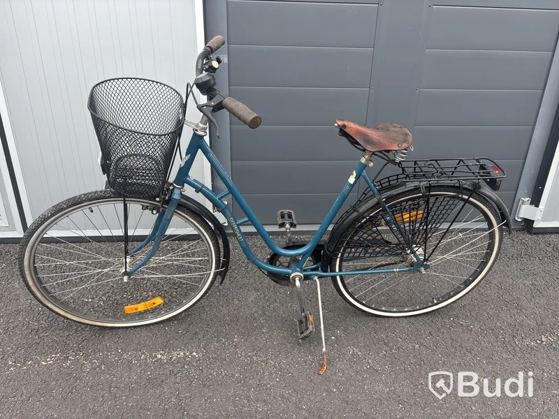 Damcykel Skeppshult med Brooks lädersadel
