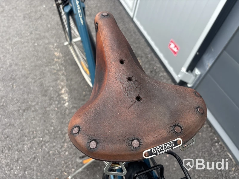 Damcykel Skeppshult med Brooks lädersadel