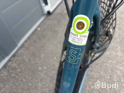 Damcykel Skeppshult med Brooks lädersadel