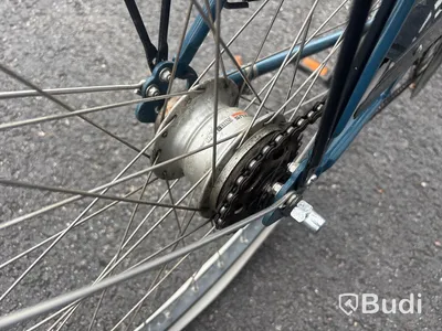Damcykel Skeppshult med Brooks lädersadel