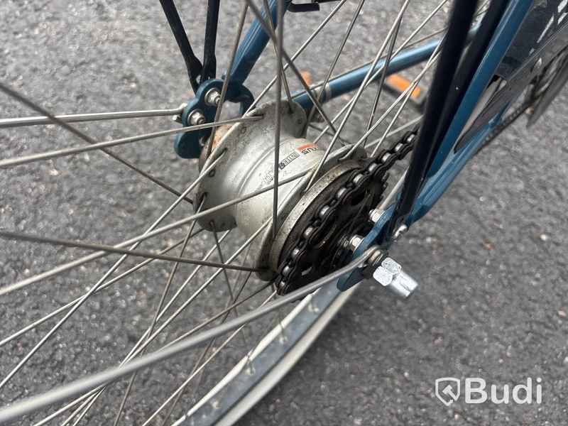Damcykel Skeppshult med Brooks lädersadel