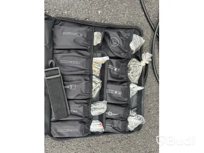 Trimmer, häcksax, spolslang med mera