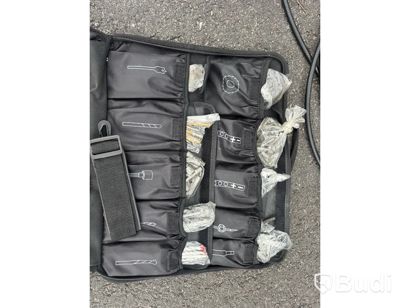 Trimmer, häcksax, spolslang med mera