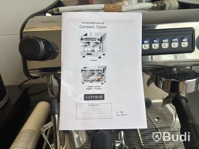 Kaffemaskin Expobar Megacrem, med kvarn.
