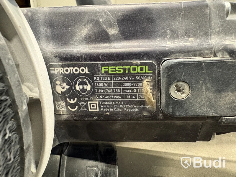 Renoveringsslip Festool RG 130 E, 1600W