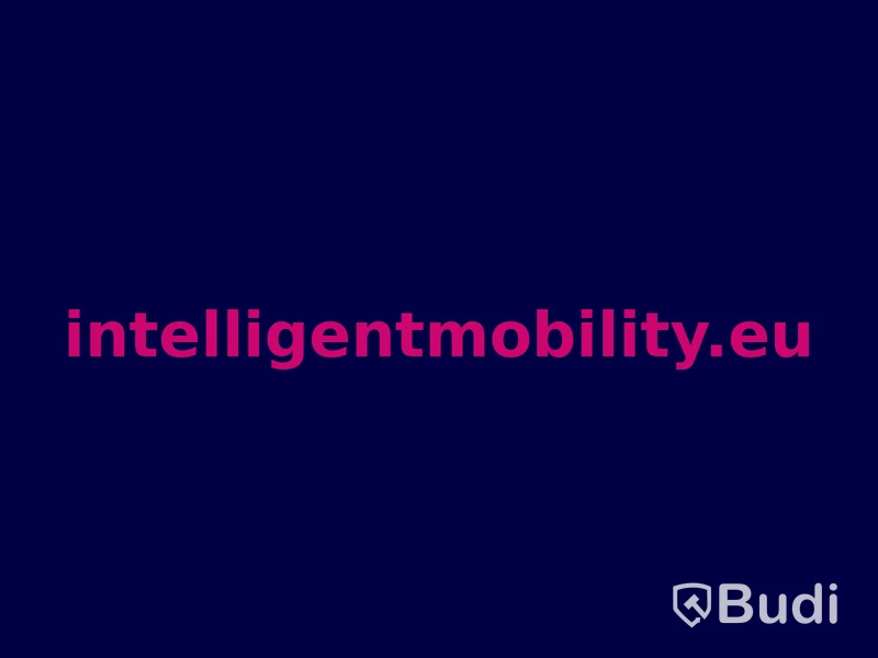 Domännamnet intelligentmobility.eu