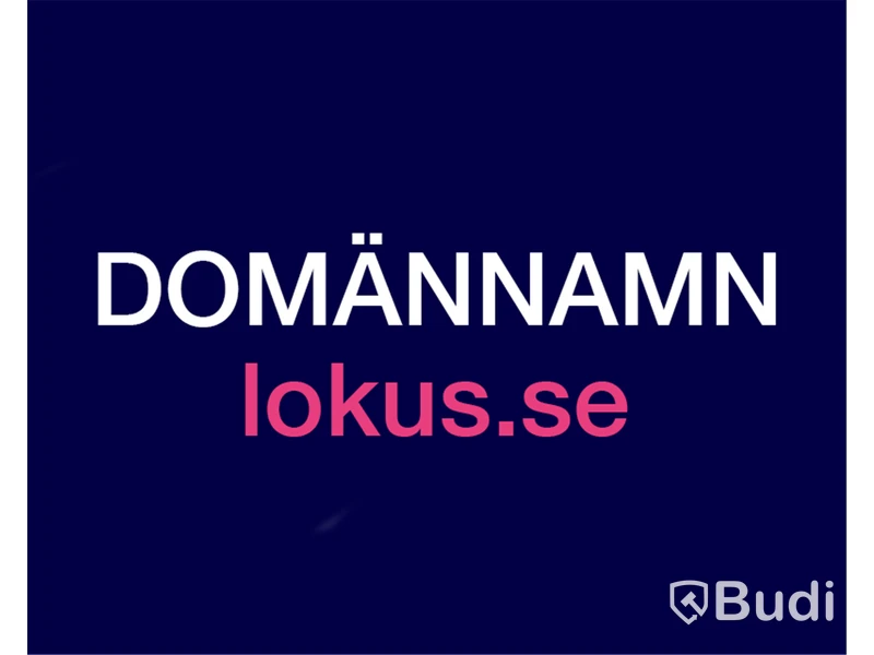 Domännamnet lokus.se inklusive flertalet varumärke