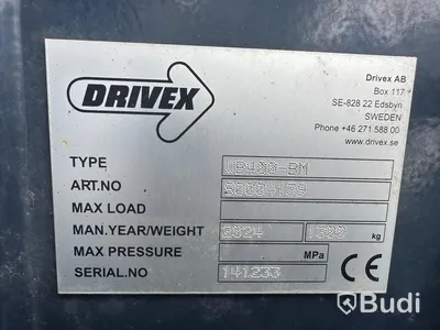 Drivex folding plough VB400-M. Pos. cutting edge, 4 hoses. -2024