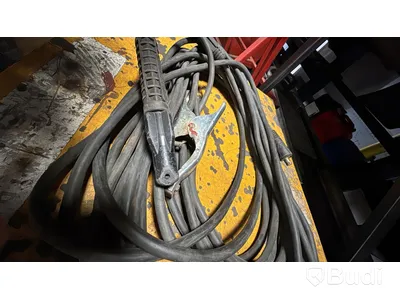 Svetskablar med elektrodhållare och jordklämma