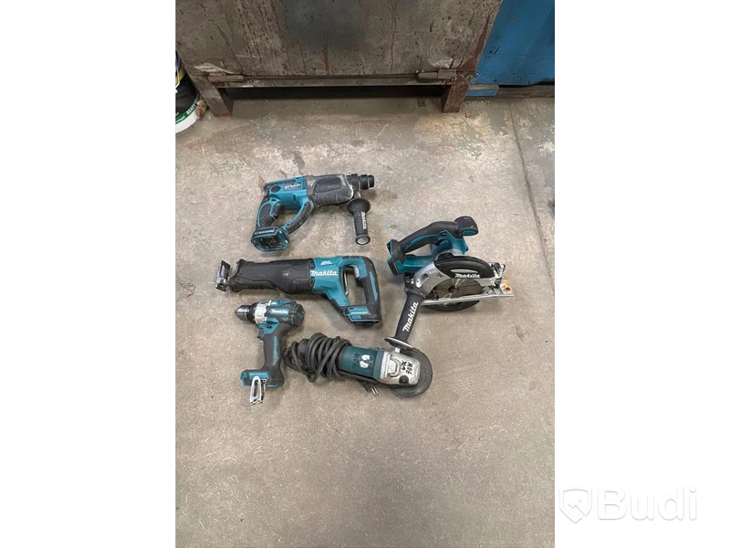 Parti med verkktyg Makita
