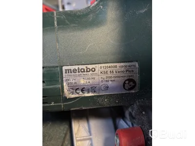 Dyk- och chandirkelsåg Metabo KSE 55 Varios Plus