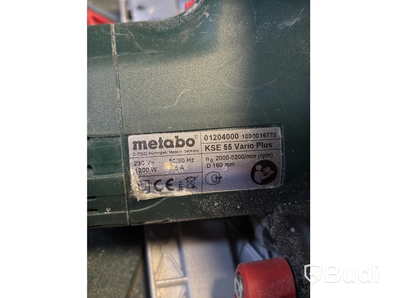 Dyk- och chandirkelsåg Metabo KSE 55 Varios Plus