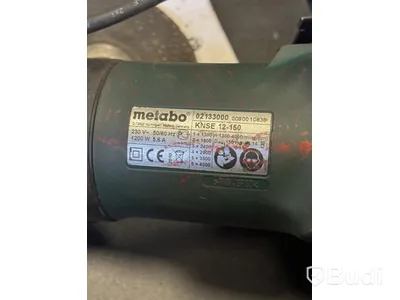 Slipmaskin för kälsvetsar, Metabo KNSE 12-150