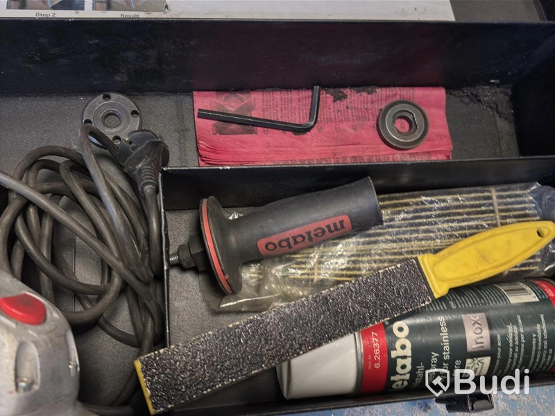Slipmaskin för kälsvetsar, Metabo KNSE 12-150