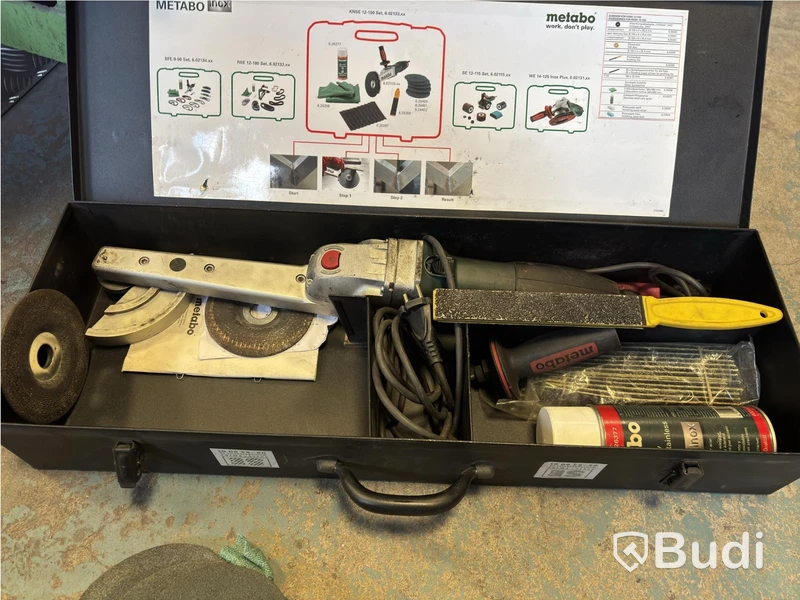Slipmaskin för kälsvetsar, Metabo KNSE 12-150