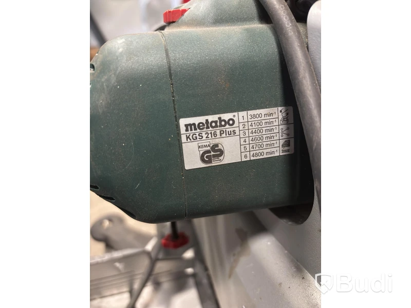 Kap- och geringssåg Metabo  KGS 216 Plus