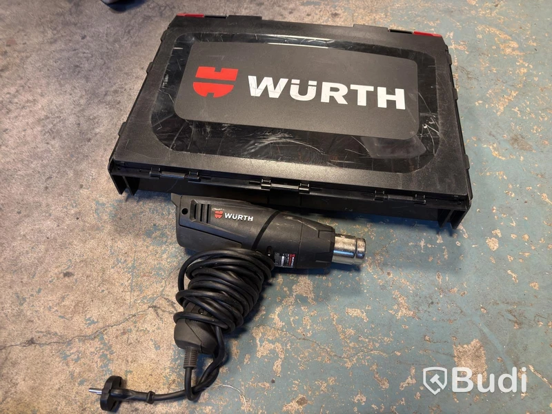 Varmluftpistol och Nitmuttertångsset Wurth