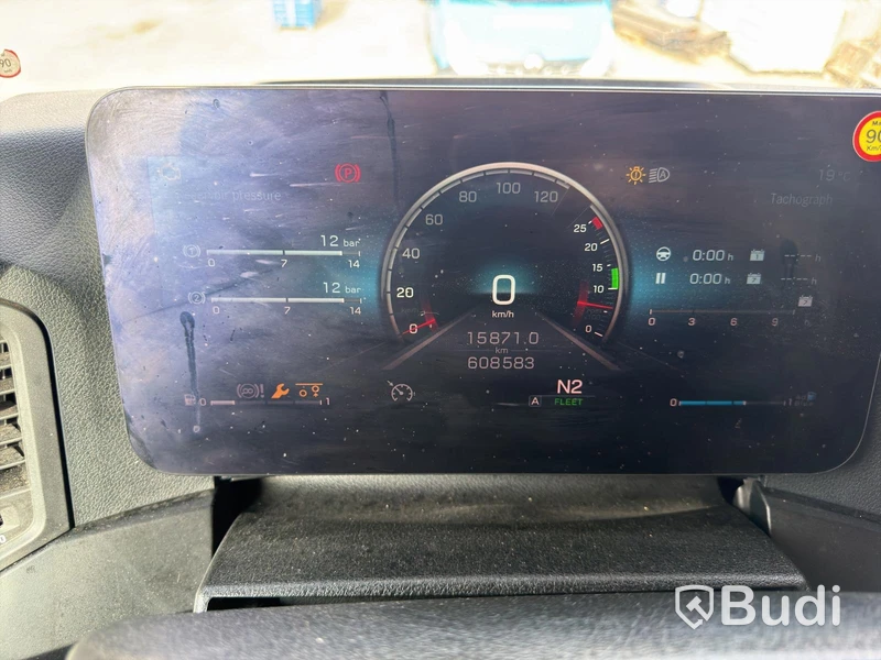 Mercedes-Benz ACTROS -2019, 6x2 tractor unit Odometer reading (km): 60850