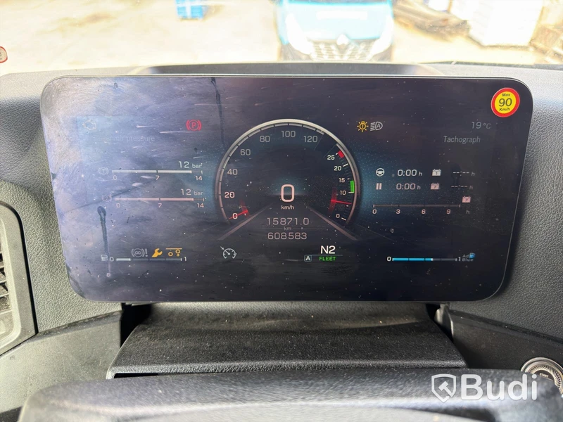 Mercedes-Benz ACTROS -2019, 6x2 tractor unit Odometer reading (km): 60850