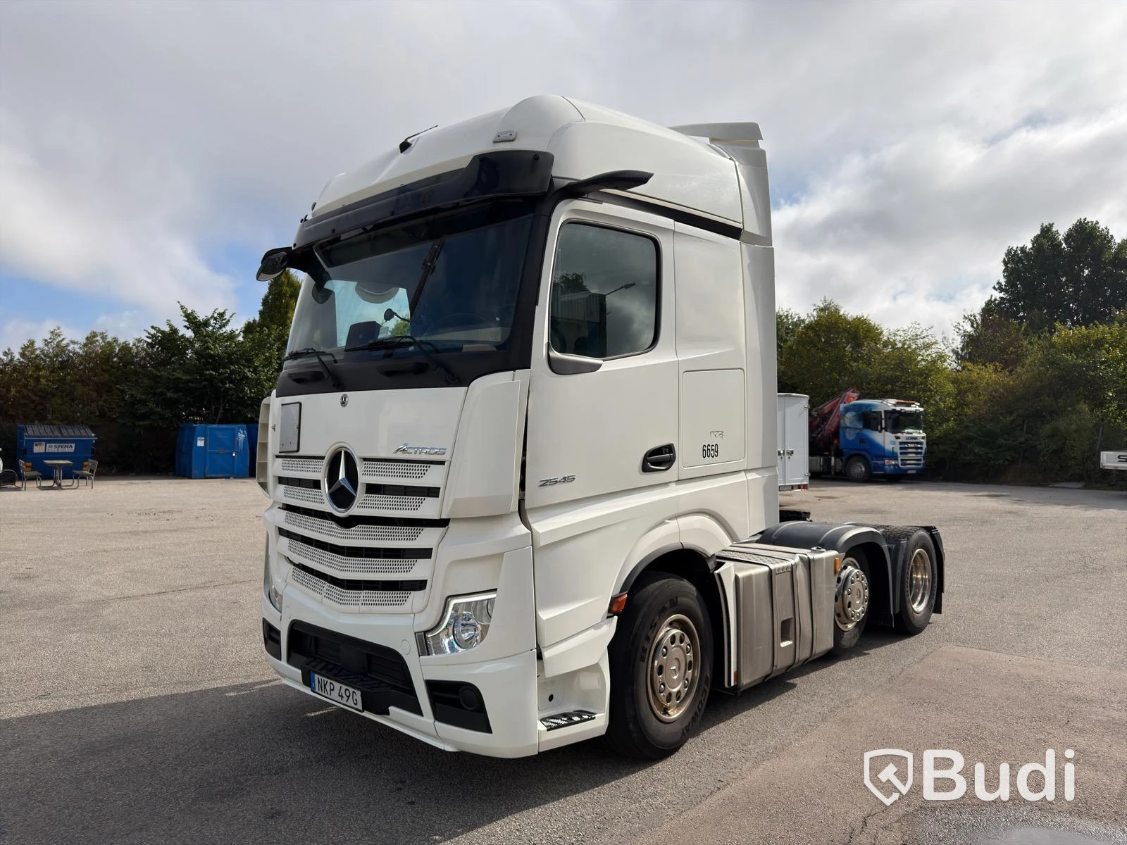 Mercedes-Benz ACTROS -2019, 6x2 tractor unit Odometer reading (km): 60850