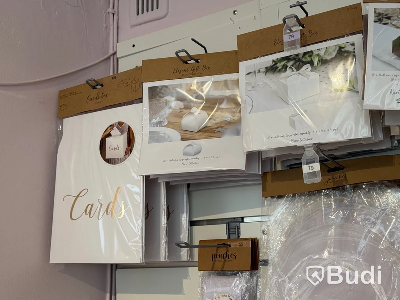 Komplett Event- & partybutik - stort lager samt butiksinredning