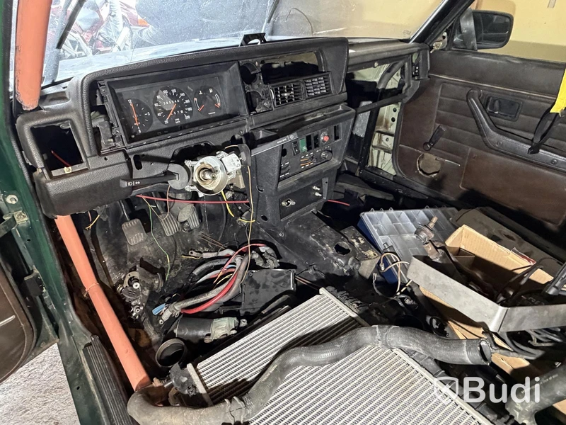 Driftingbil, Volvo 242 med Mercedes M104 motor, "Svennetysken", projekt -1975
