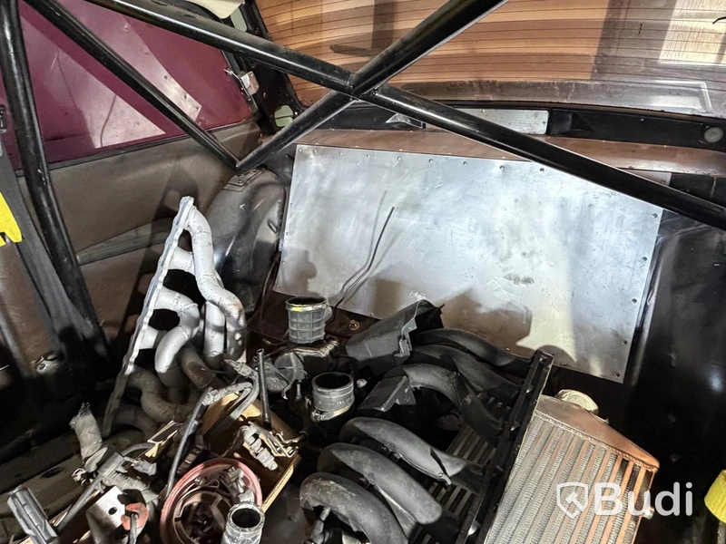 Driftingbil, Volvo 242 med Mercedes M104 motor, "Svennetysken", projekt -1975
