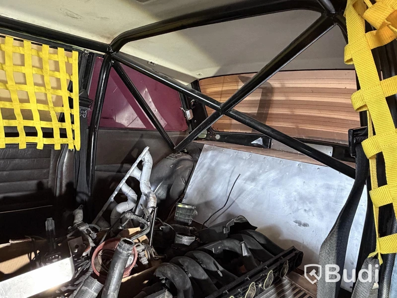 Driftingbil, Volvo 242 med Mercedes M104 motor, "Svennetysken", projekt -1975