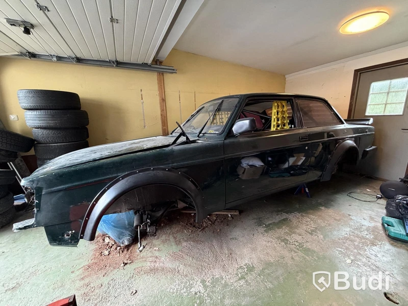 Driftingbil, Volvo 242 med Mercedes M104 motor, "Svennetysken", projekt -1975