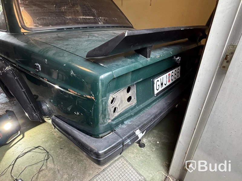 Driftingbil, Volvo 242 med Mercedes M104 motor, "Svennetysken", projekt -1975
