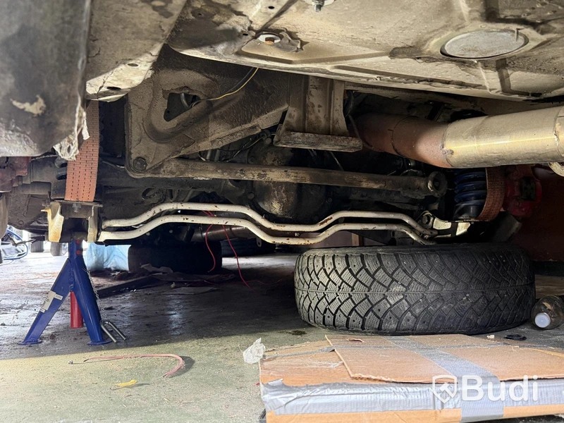 Driftingbil, Volvo 242 med Mercedes M104 motor, "Svennetysken", projekt -1975