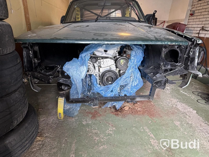 Driftingbil, Volvo 242 med Mercedes M104 motor, "Svennetysken", projekt -1975