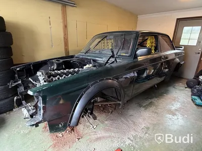 Driftingbil, Volvo 242 med Mercedes M104 motor, "Svennetysken", projekt -1975
