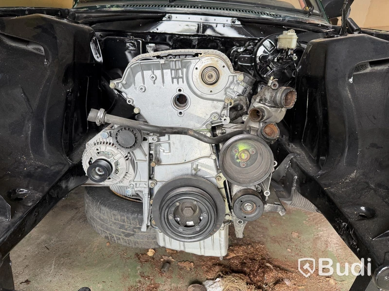 Driftingbil, Volvo 242 med Mercedes M104 motor, "Svennetysken", projekt -1975