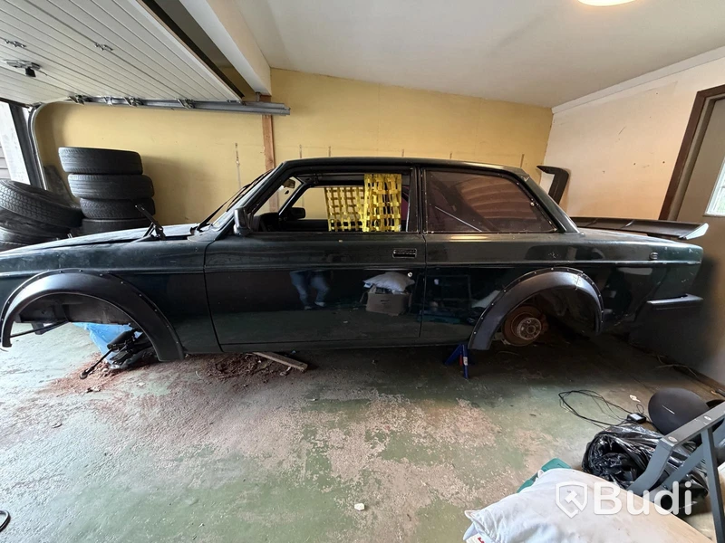 Driftingbil, Volvo 242 med Mercedes M104 motor, "Svennetysken", projekt -1975