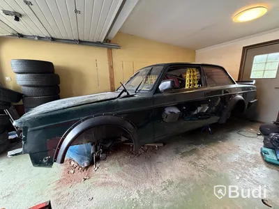 Driftingbil, Volvo 242 med Mercedes M104 motor, "Svennetysken", projekt -1975