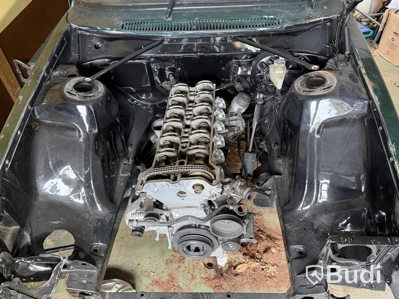 Driftingbil, Volvo 242 med Mercedes M104 motor, "Svennetysken", projekt -1975