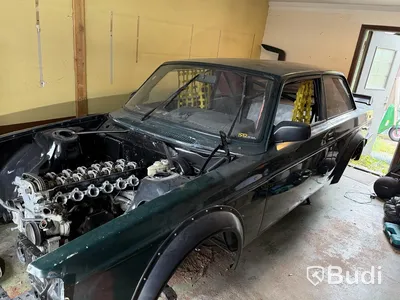 Driftingbil, Volvo 242 med Mercedes M104 motor, "Svennetysken", projekt -1975