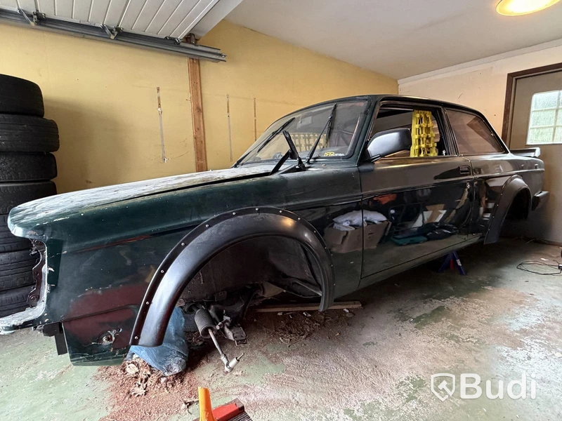 Driftingbil, Volvo 242 med Mercedes M104 motor, "Svennetysken", projekt -1975