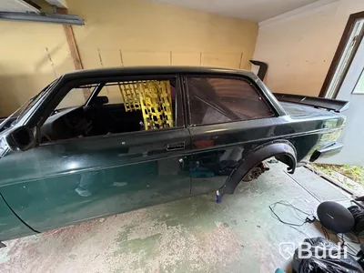 Driftingbil, Volvo 242 med Mercedes M104 motor, "Svennetysken", projekt -1975