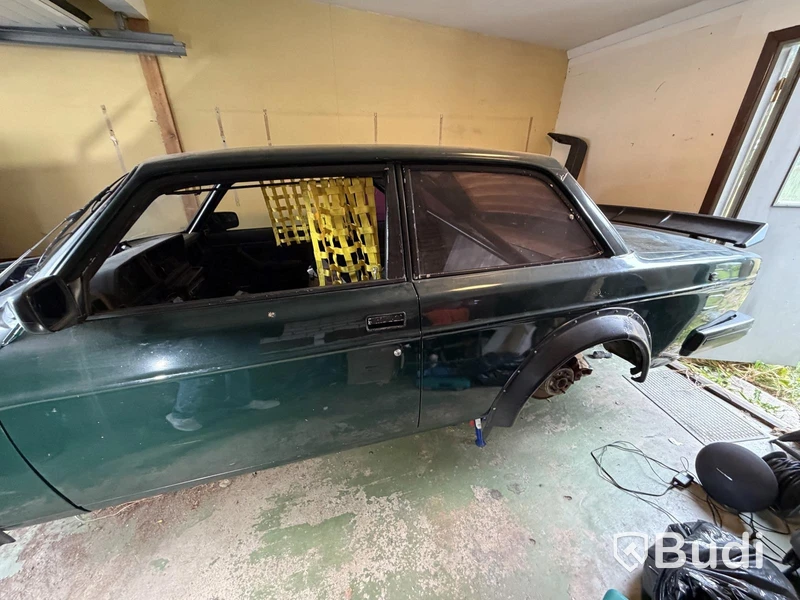 Driftingbil, Volvo 242 med Mercedes M104 motor, "Svennetysken", projekt -1975