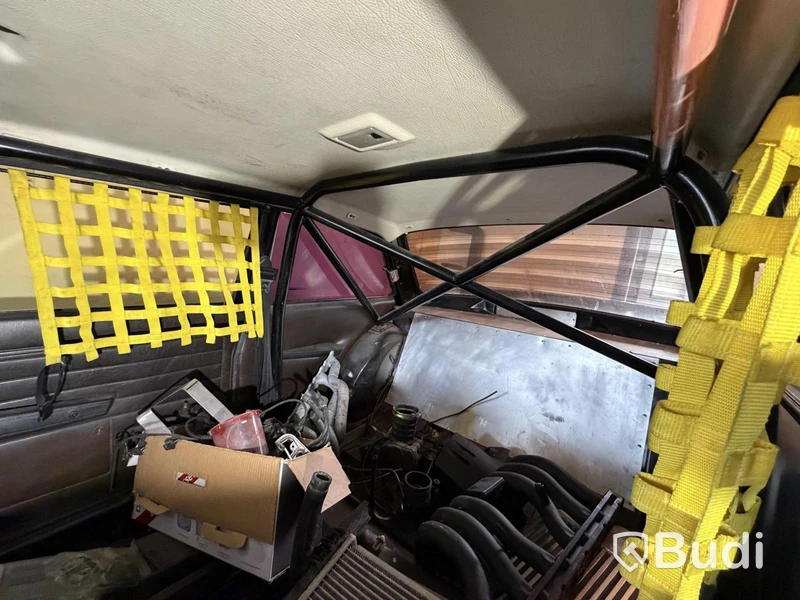 Driftingbil, Volvo 242 med Mercedes M104 motor, "Svennetysken", projekt -1975