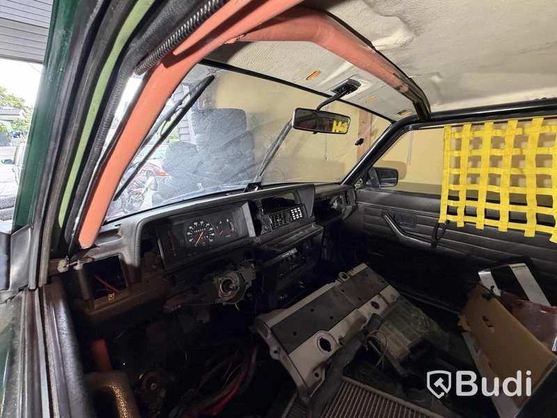 Driftingbil, Volvo 242 med Mercedes M104 motor, "Svennetysken", projekt -1975