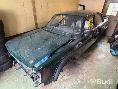 Driftingbil, Volvo 242 med Mercedes M104 motor, "Svennetysken", projekt -1975