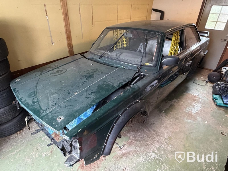 Driftingbil, Volvo 242 med Mercedes M104 motor, "Svennetysken", projekt -1975