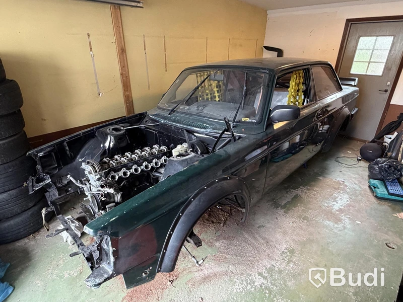 Driftingbil, Volvo 242 med Mercedes M104 motor, "Svennetysken", projekt -1975