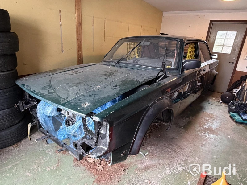 Driftingbil, Volvo 242 med Mercedes M104 motor, "Svennetysken", projekt -1975