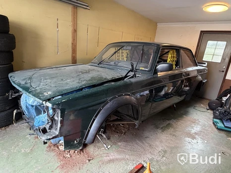 Driftingbil, Volvo 242 med Mercedes M104 motor, "Svennetysken", projekt -1975