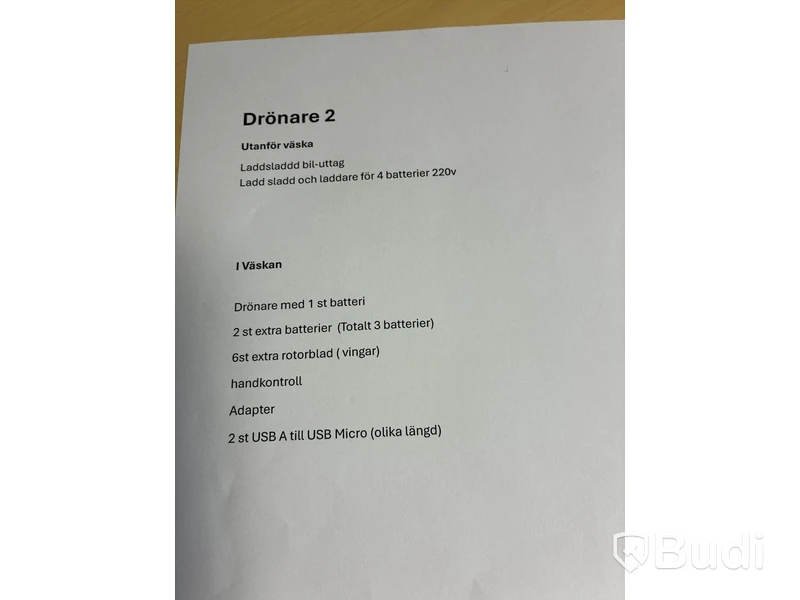 2 st. drönare DJI Mavic Pro