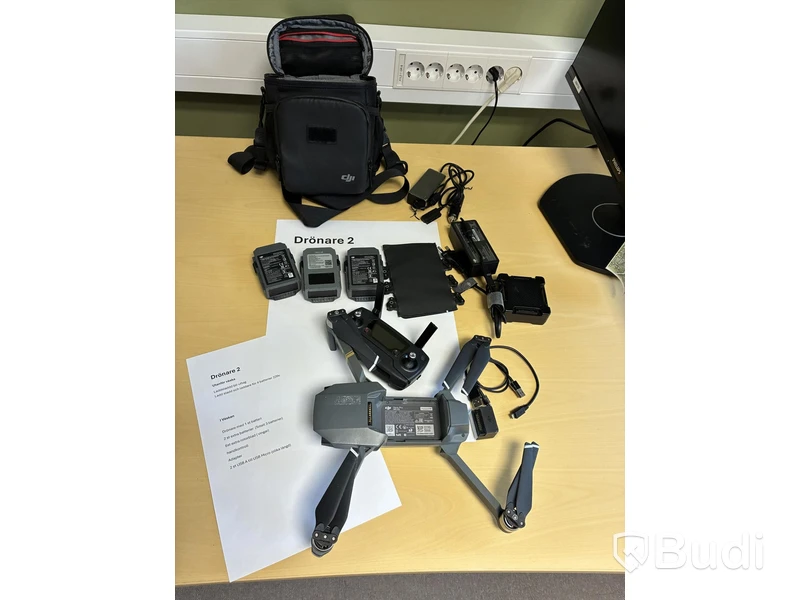 2 st. drönare DJI Mavic Pro